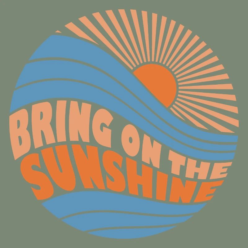 Apportez la conception de devis d’été Sunshine