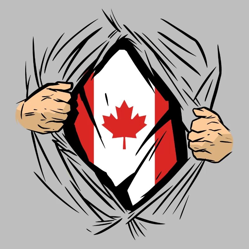 Drapeau du Canada Feuille d’érable Drapeau canadien Canada