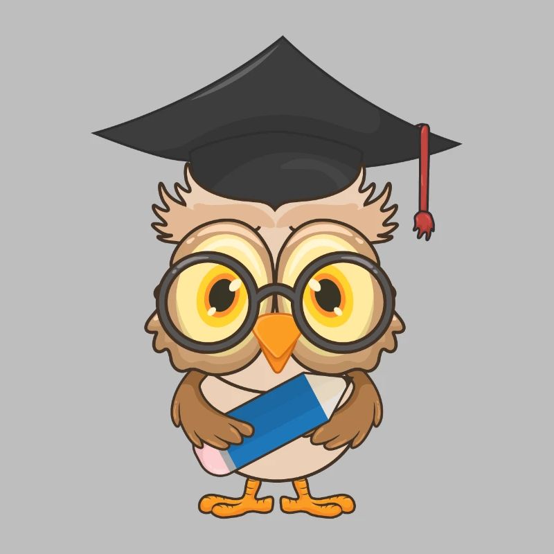 Eule Schulabschluss Schule