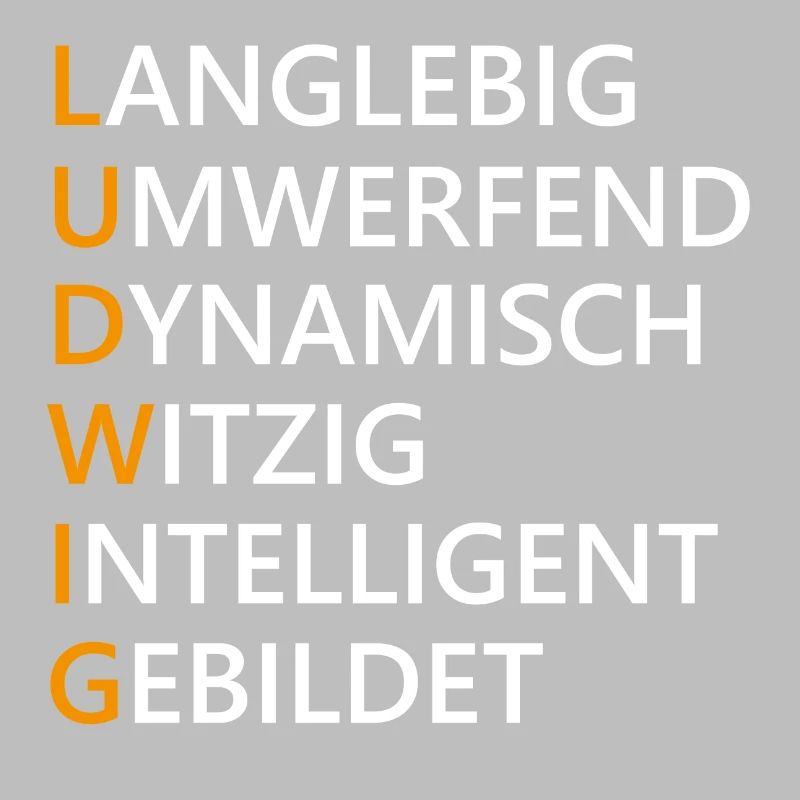 Ludwig Name Geschenk