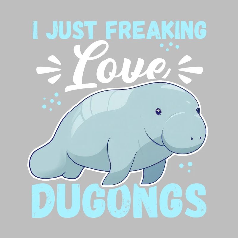 Dugong cochons lamantin à queue fourchue cadeau