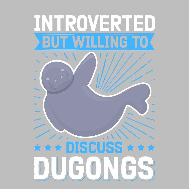 Dugong queue fourchue lamantins cochon de mer cadeau
