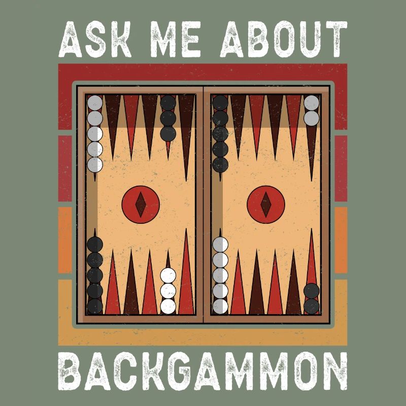 Backgammon Player Backgammon Board Game Gift