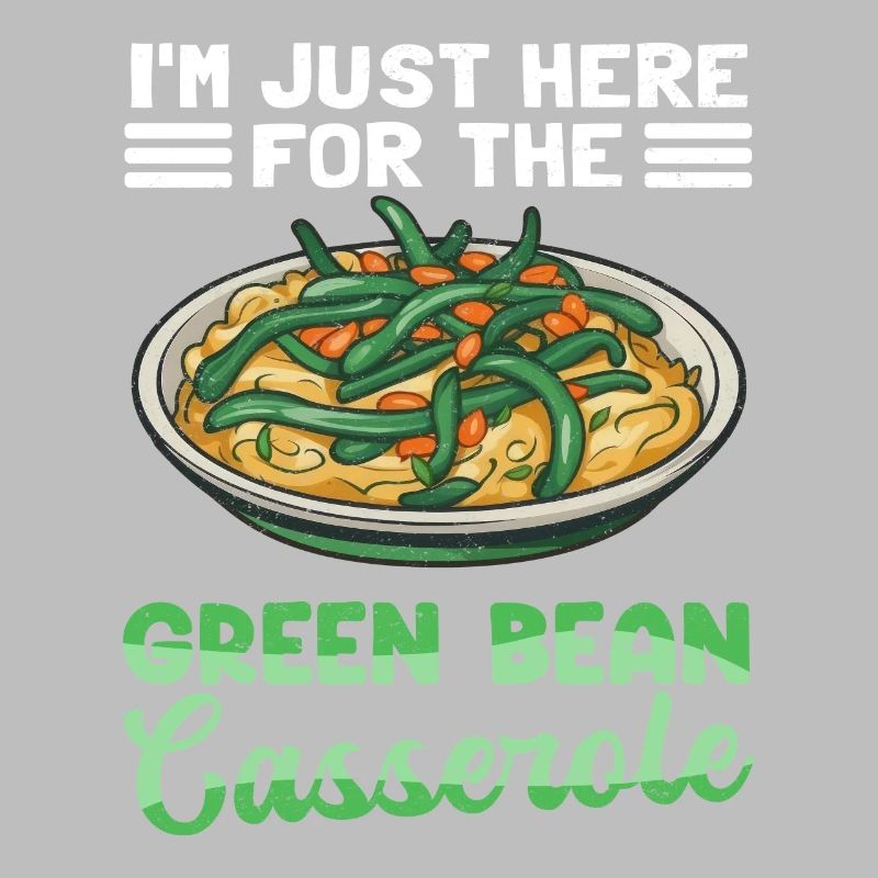 Cadeau de casserole de haricots verts