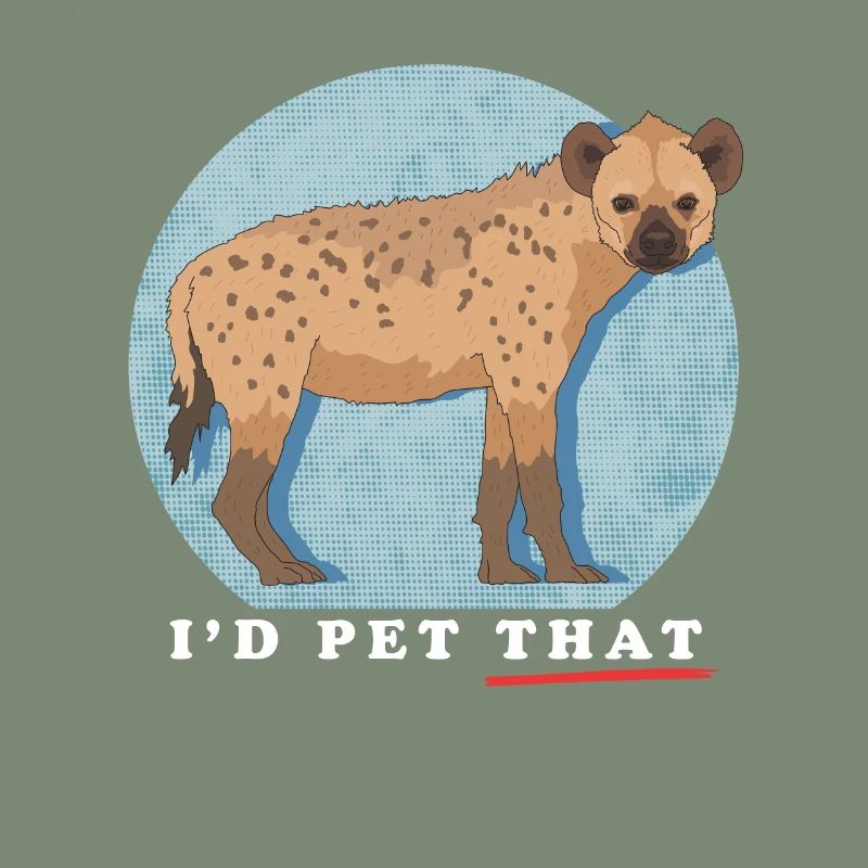 Hyäne Hyänen Tüpfelhyäne Geschenk