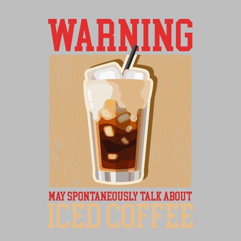Eiskaffee Iced Coffee Kaffeeliebhaber Geschenk