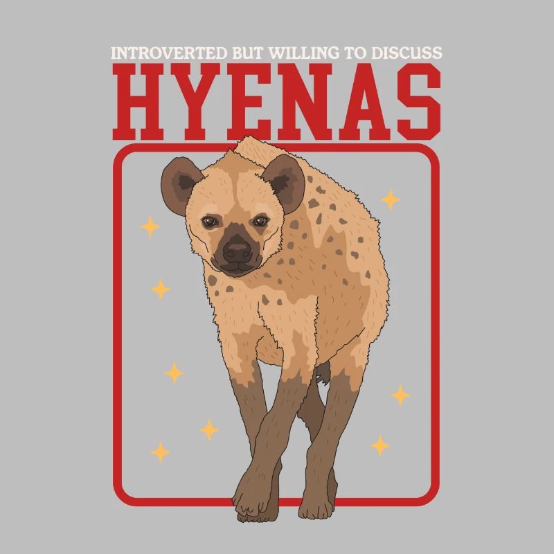 Hyäne Tüpfelhyäne Hyänen Geschenk