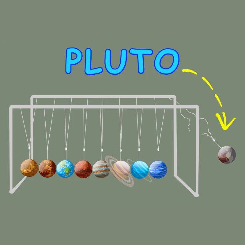 Never Forget Pluto Funny Planet Pluto