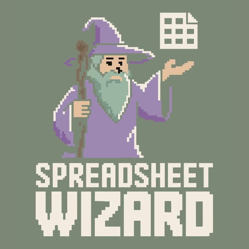Tabellenkalkulations-Assistent Lustiger Controller Buchhalter
