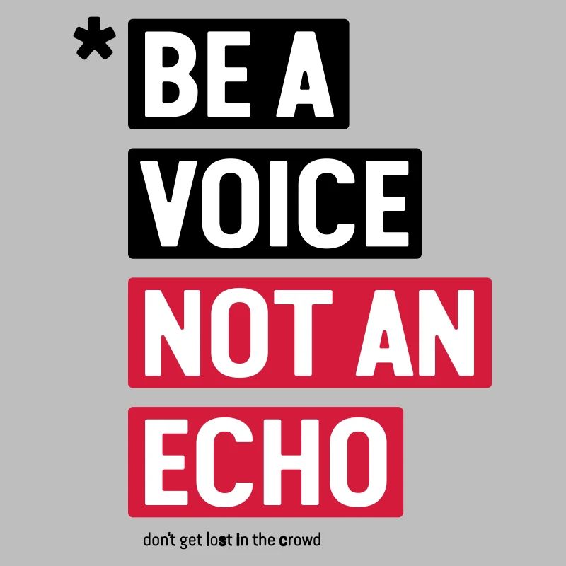 une voix non un écho - idée cadeau