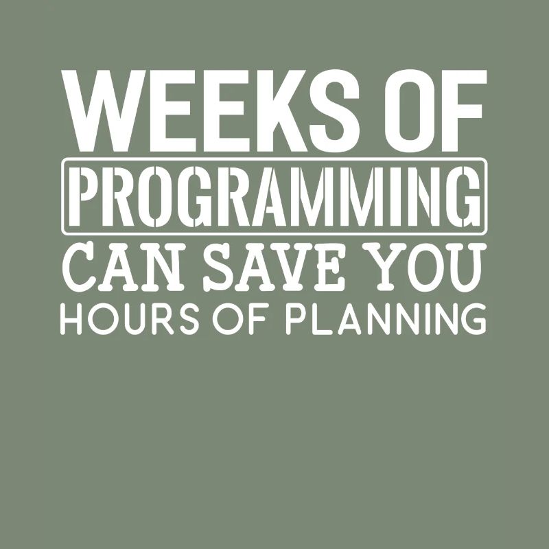 Programmer Weeks Of Programming