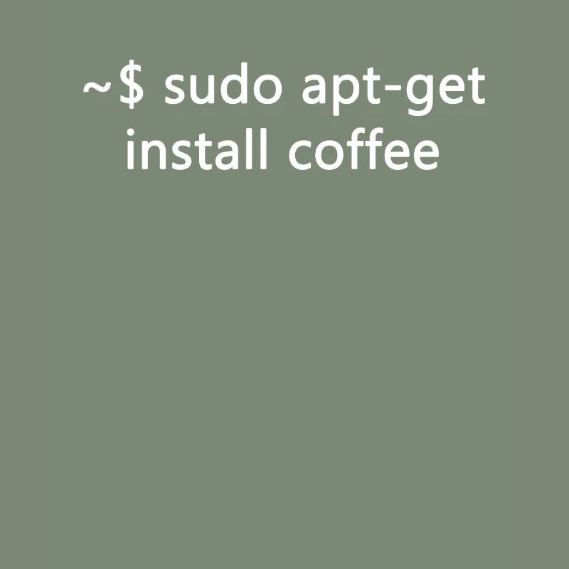 Sysadmin Linux Sudo Apt-Get Install Coffee