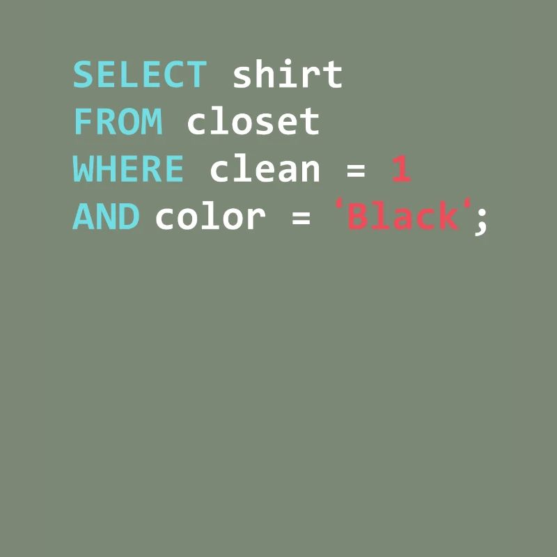 Programmer Database Funny SQL Query