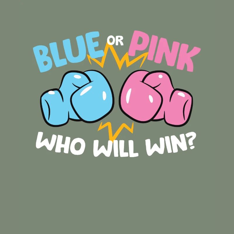 Blau oder Rosa Wer wird gewinnen Lustige