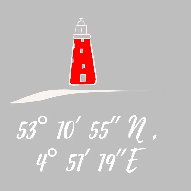 Lighthouse Texel Netherlands Coordinates
