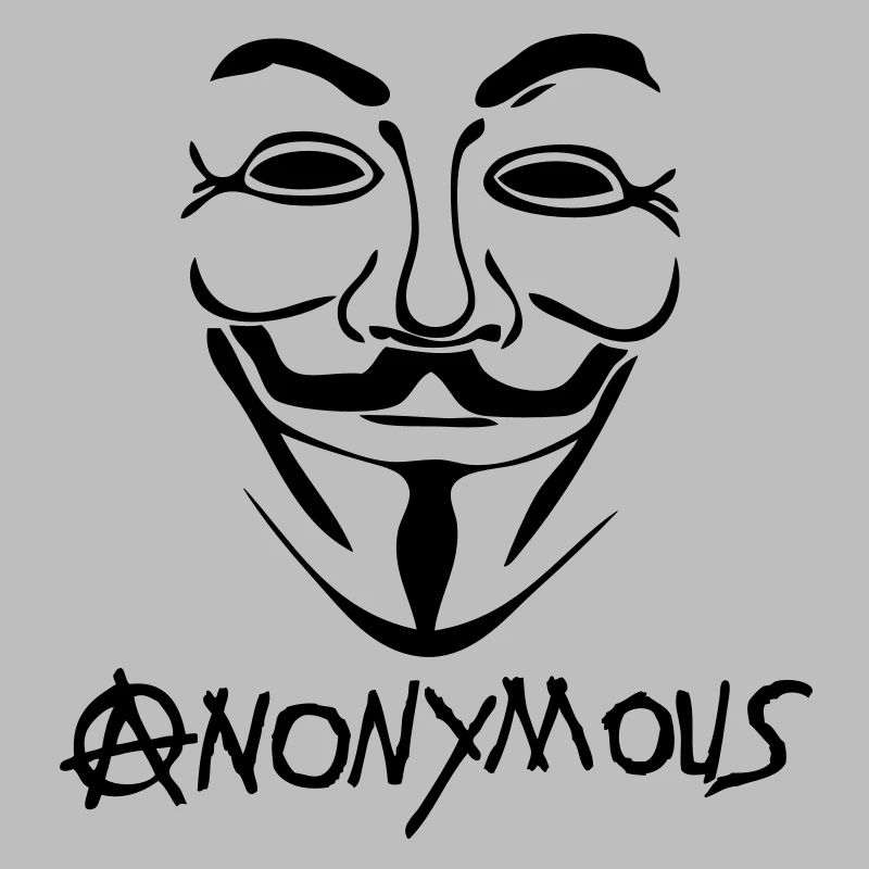 logo anarchy anonymous masque mask