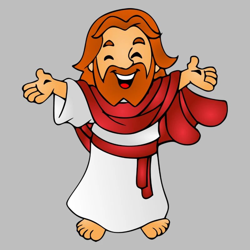 Jesus als Comicfigur Geschenk Geschenkidee