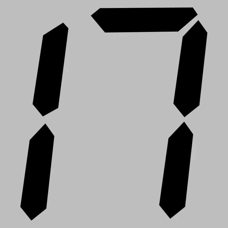 Numéro numérique 17