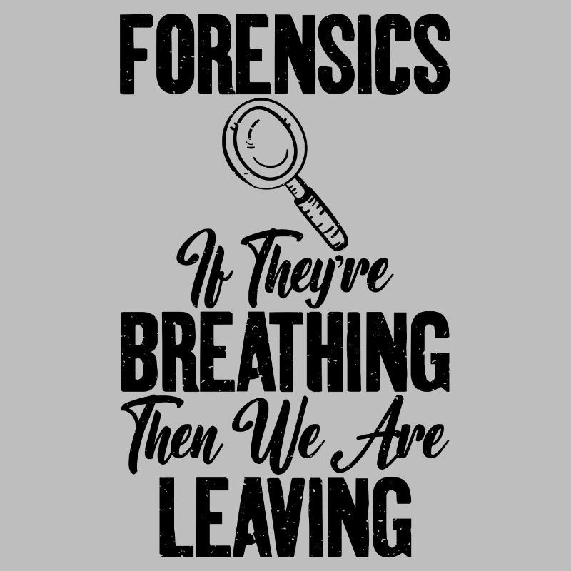 Quand vous respirez Forensic Science Graphics