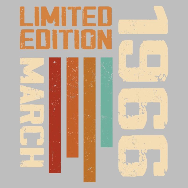 Mars 1966 Anniversaire 1966 Retro 1966 Mars