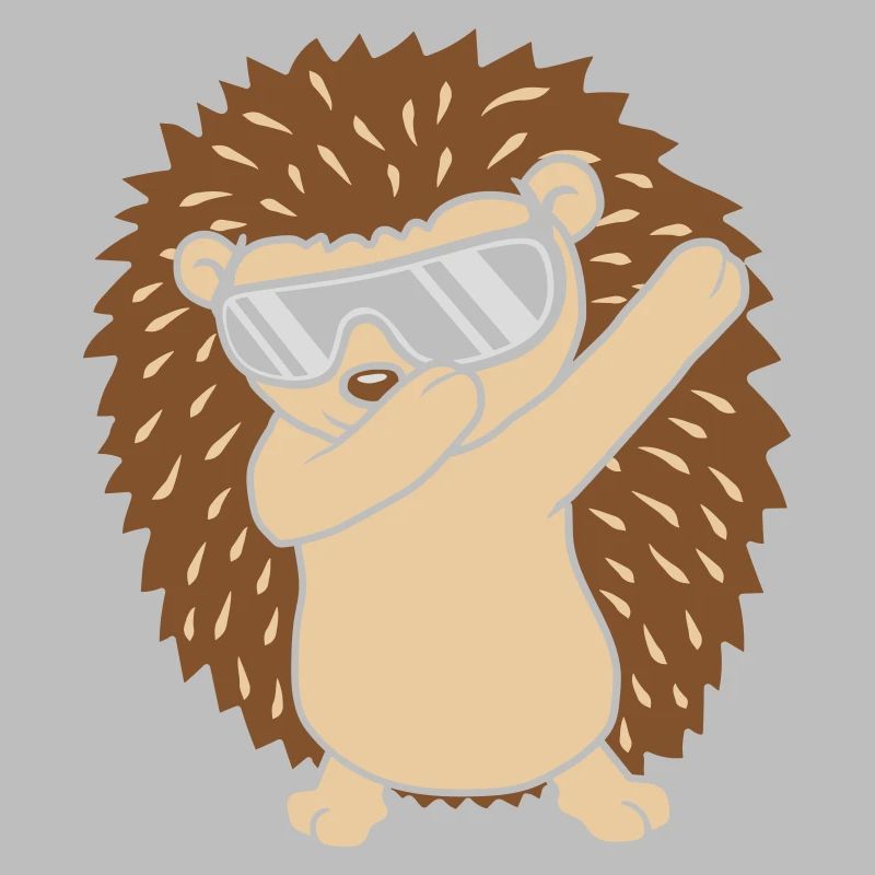 Cool drôle de hérisson dabbing
