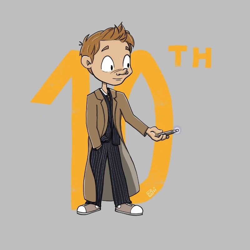 Le 10e Docteur, version chibi
