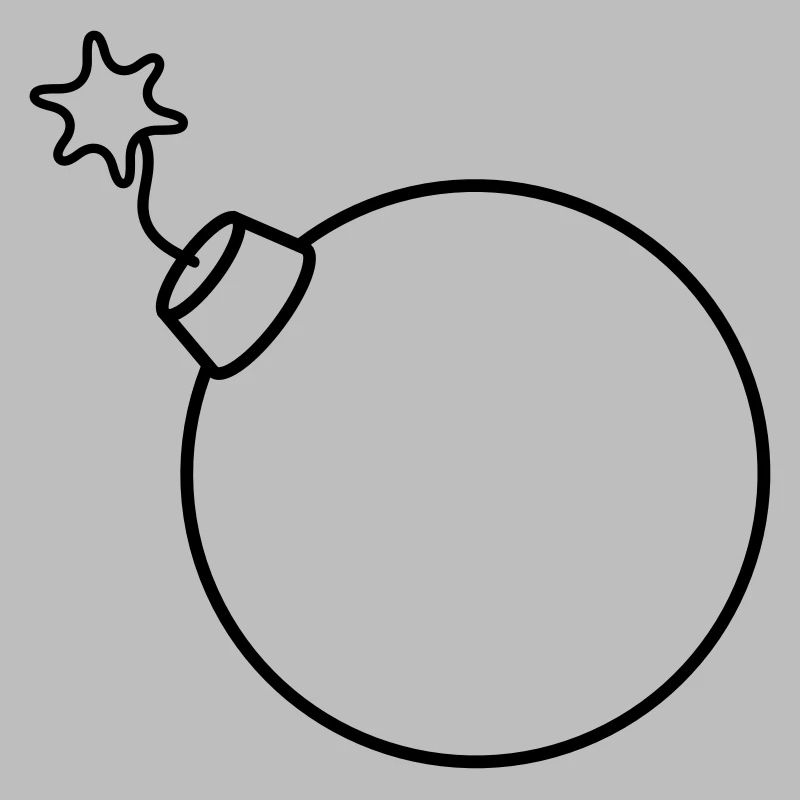 burned round ball sphere circle text b