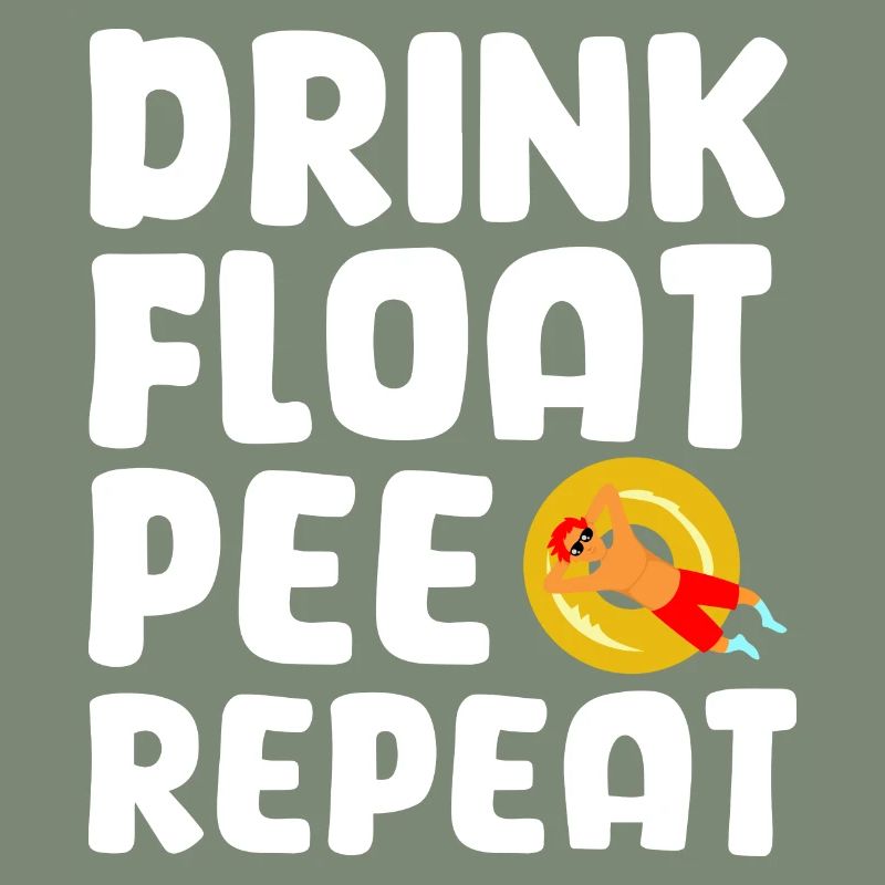 Boisson Float Pee Repeat River Floating Tube