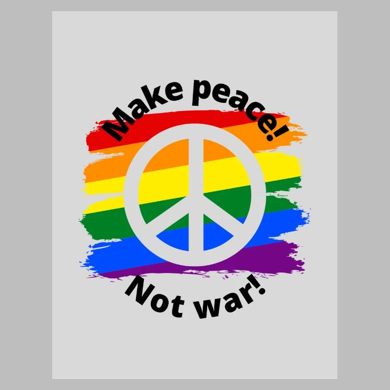 Make peace not war