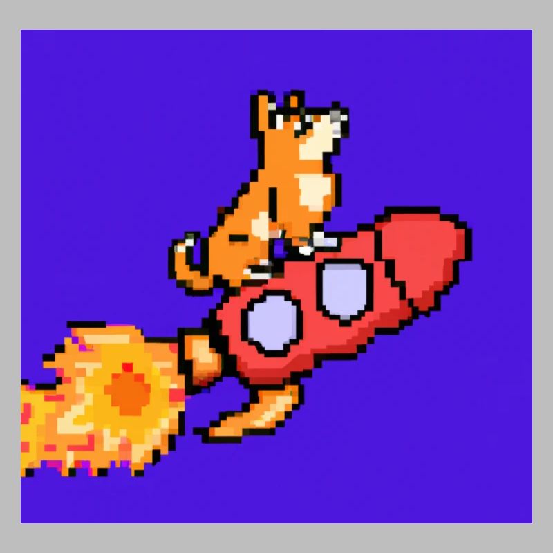 Pixel Dog sur Rocket Pixel Art