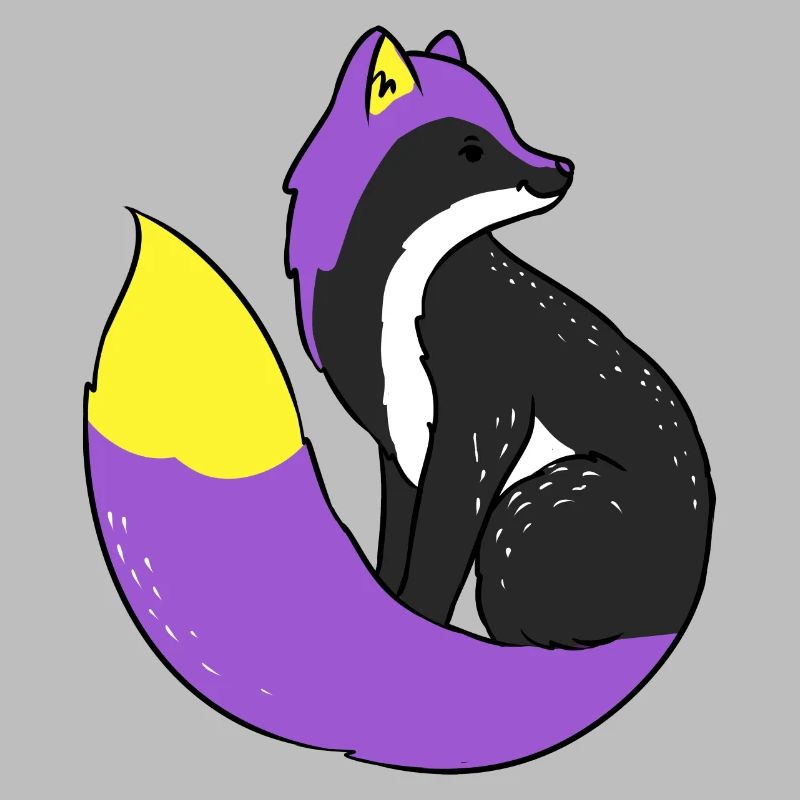 Nonbinary Fox Nonbinary Pride