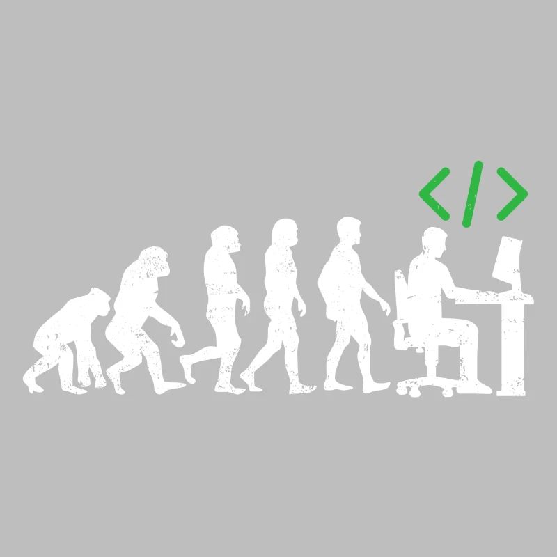 Programmierer Evolution geschenk coder java c++