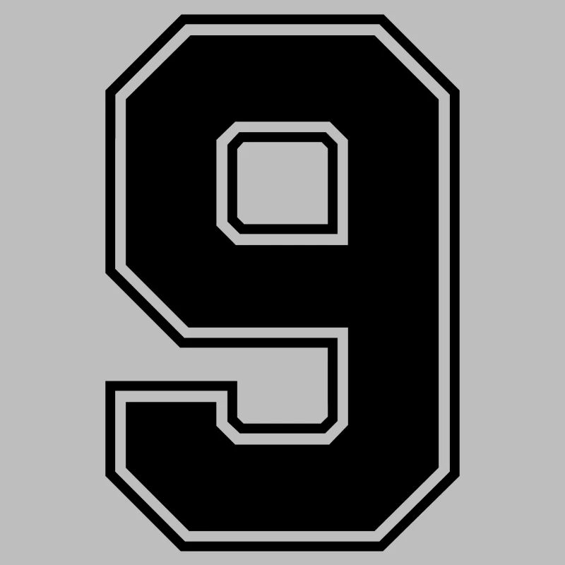 9 number jersey