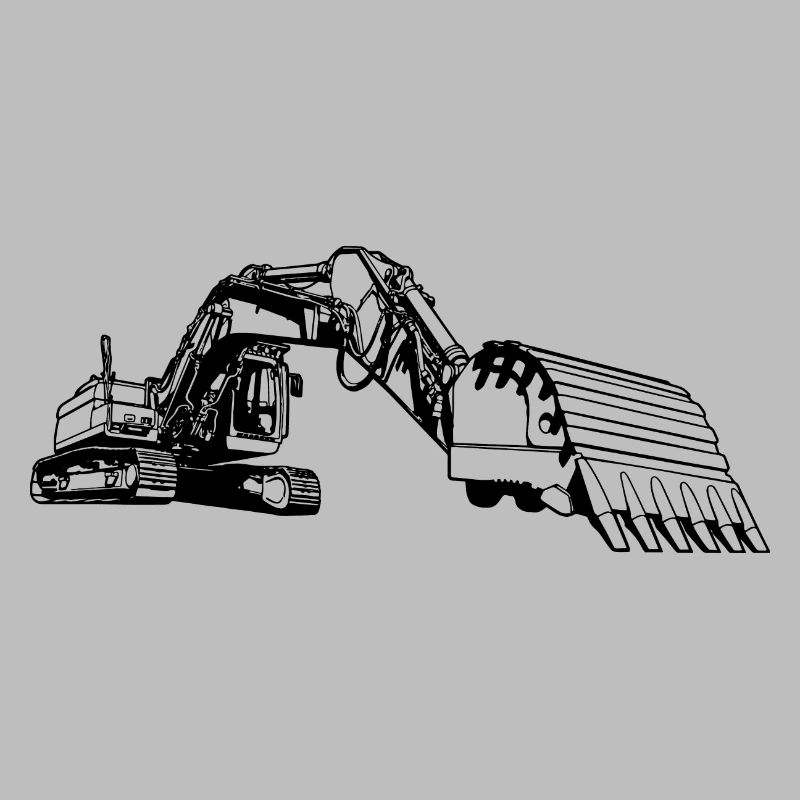 Loading shovel gift excavator driver excavator operator