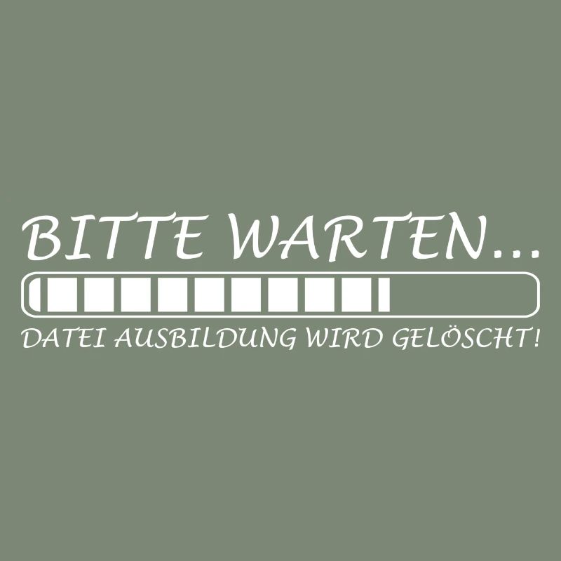 Bitte warten Datei Ausbildung wird gelöscht