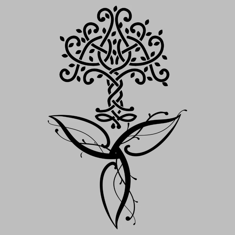 Celtic Ireland Viking Celtic Knot Pattern Tree