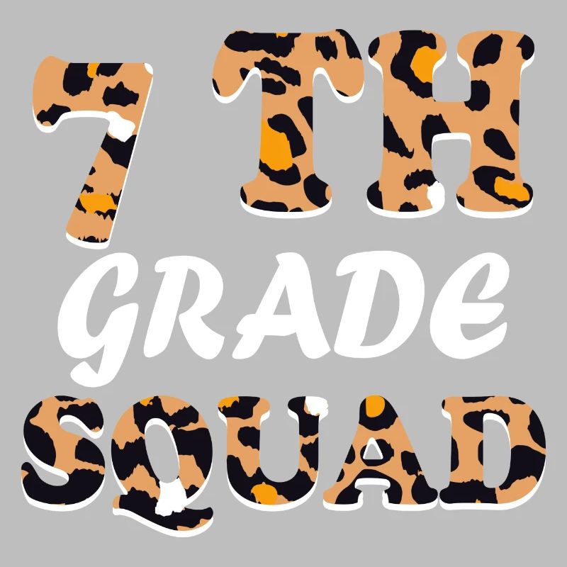 Cadeaux d’enseignant Leopard 7th Grade