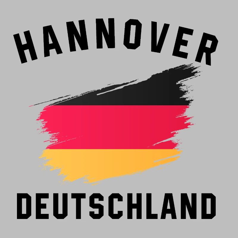 Drapeau de l’Allemagne - Conception créative de coups de pinceau