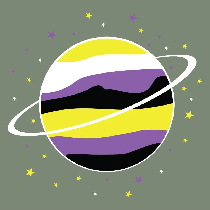 Nonbinary Planet Nonbinary Pride