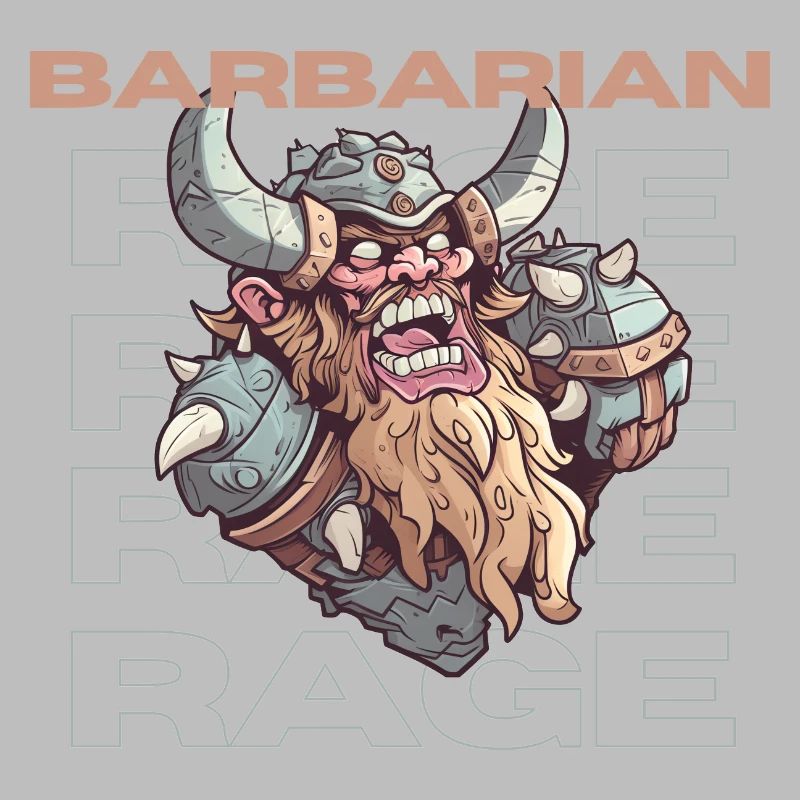 Barbare dans RPG Ready To Rage