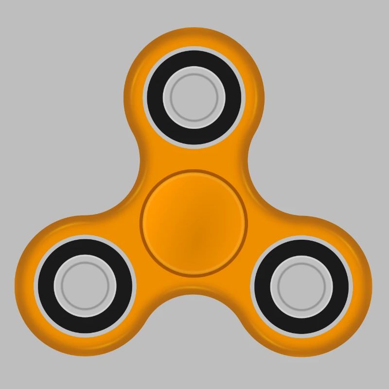 Fidget Spinner orange