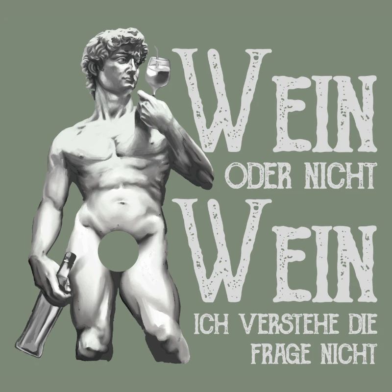 Wein Oder Nicht Wein? Lustig Weintrinker Spruch