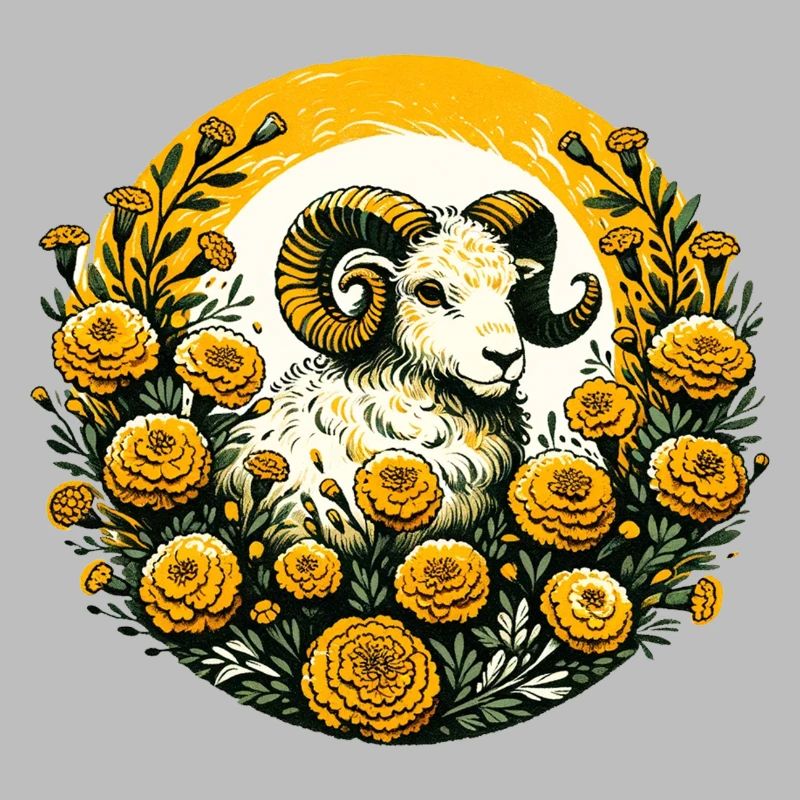 Widder Widder Ringelblume