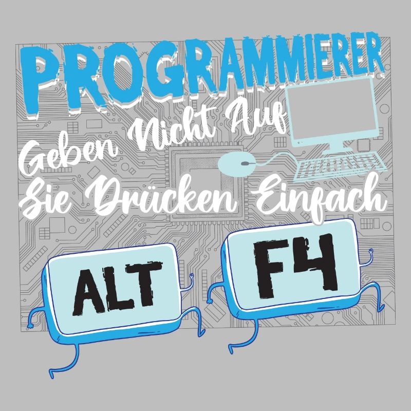 Programmierer Informatiker geben nicht auf