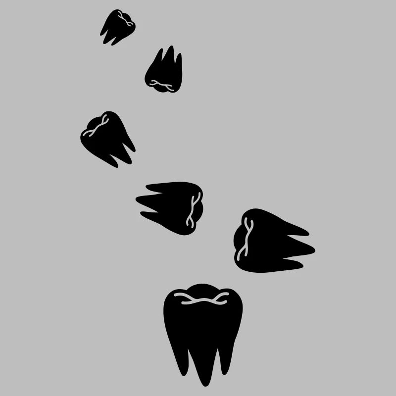 Symbole de l’icône de dent