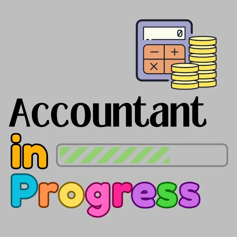 Accountant in progress Bester Buchhalter-Student