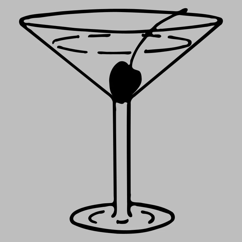 Martini mit Olive