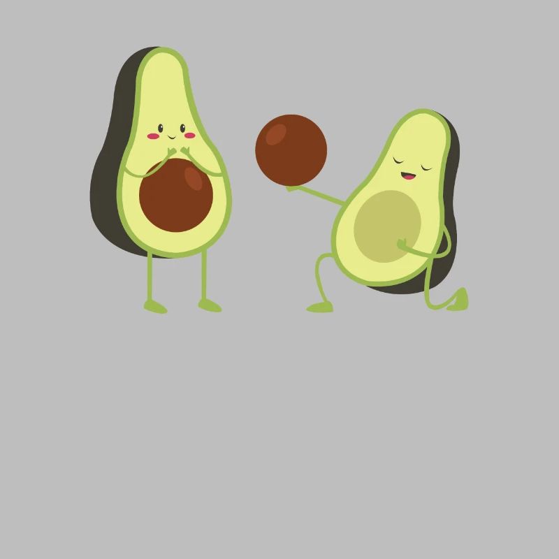 Avocado Marriage Proposal Romantic Vegan Veggie