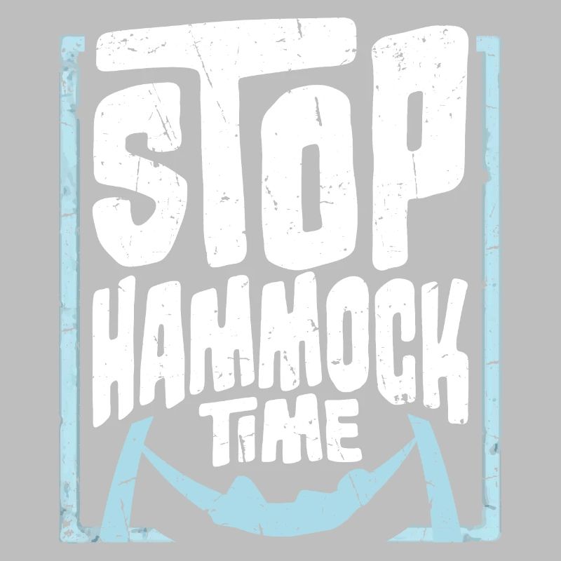 Funny Stop Hammock Time Relaxing Sleeping Camping