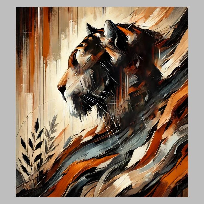 Abstract Tiger
